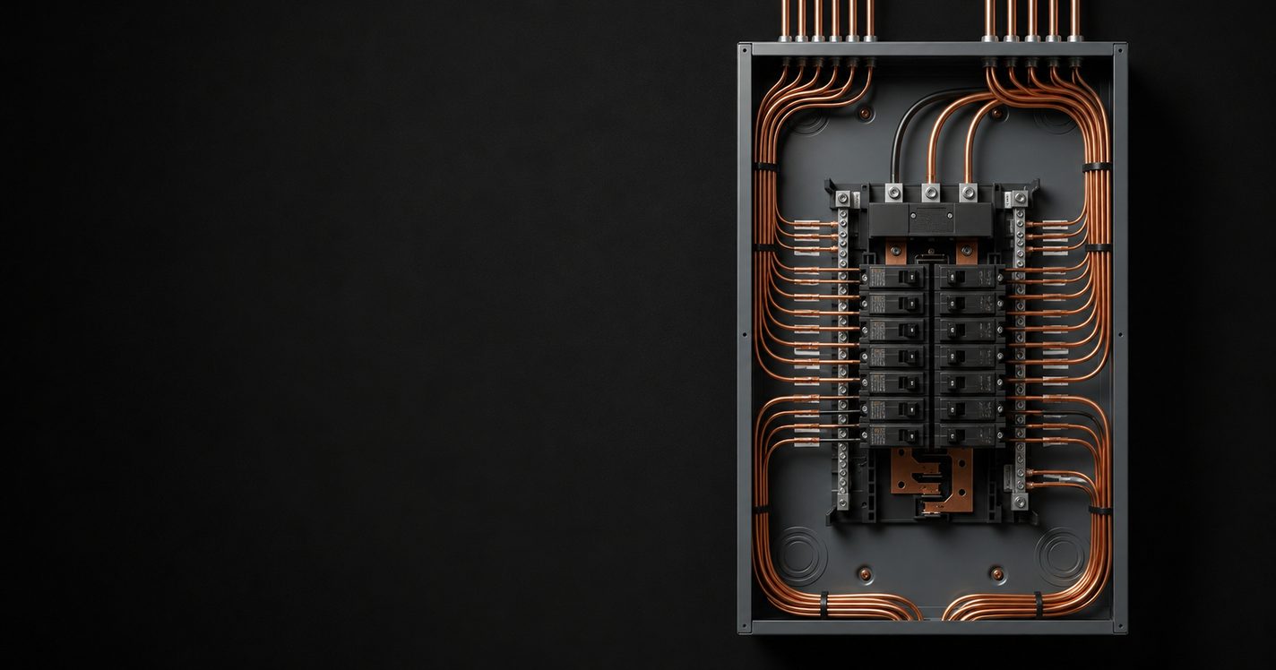 Commercial electrical panel — DNG Power Ltd, licensed electrical contractor Vaughan GTA